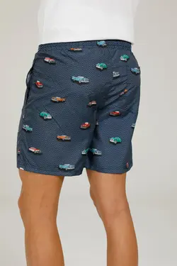 شلوارک راحتی مردانه لامبرجک CT1329 CAR SWIM SHORT 2FX
