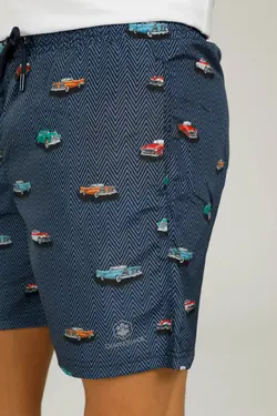 شلوارک راحتی مردانه لامبرجک CT1329 CAR SWIM SHORT 2FX