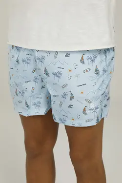 شلوارک راحتی مردانه لامبرجک CT1247 EARL AOP SHORT 2FX