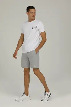 شلوارک راحتی مردانه لامبرجک CT1070 COREY SLOGAN SHORT