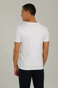 تی شرت مردانه لامبرجک CT111 BASIC MODAL V NECK