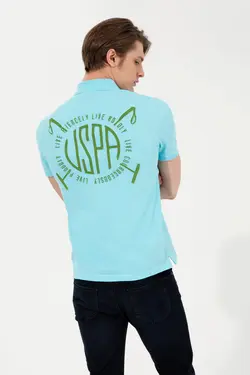 پولوشرت مردانه فیروزه ای یو اس پولو