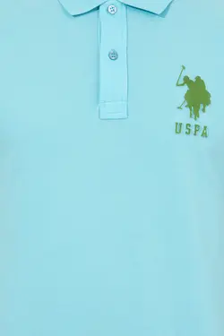 پولوشرت مردانه فیروزه ای یو اس پولو