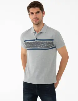 پولوشرت مردانه خاکستری پیرکاردین