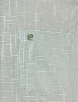 پیراهن آستین کوتاه مردانه سبز پیرکاردین