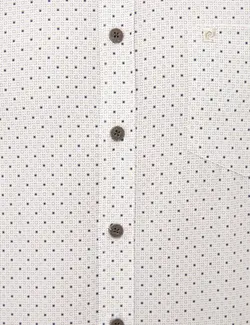 پیراهن آستین کوتاه مردانه سفید پیرکاردین