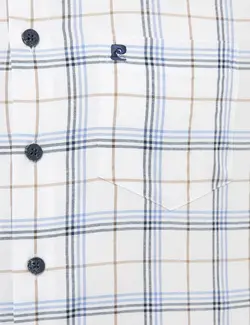 پیراهن آستین کوتاه مردانه سرمه ای پیرکاردین