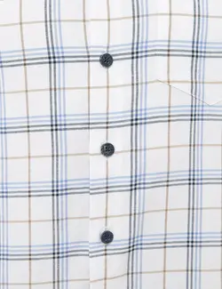 پیراهن آستین کوتاه مردانه سرمه ای پیرکاردین