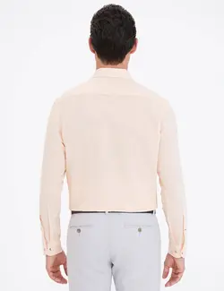 پیراهن آستین بلند مردانه سالمون پیرکاردین