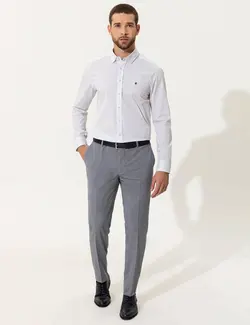 پیراهن آستین بلند مردانه زمردی پیرکاردین