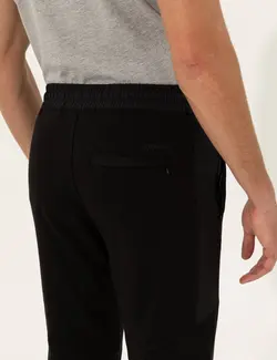 شلوار راحتی اسکینی فیت مردانه مشکی پیرکاردین