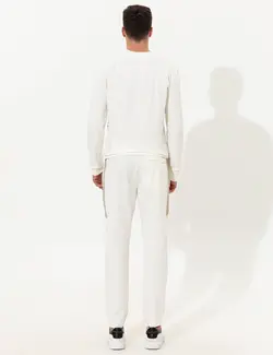 شلوار راحتی اسکینی فیت مردانه بژ پیرکاردین