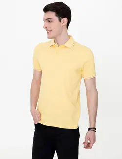 پولوشرت مردانه زرد پیرکاردین