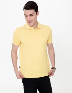 پولوشرت مردانه زرد پیرکاردین