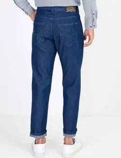 شلوار جین مردانه آبی تیره کاشارل