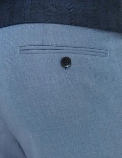 شلوار پارچه ای مردانه آبی تیره کاشارل