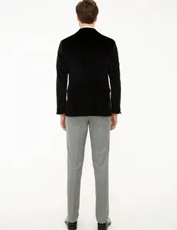 شلوار پارچه ای مردانه آنتراسیت کاشارل