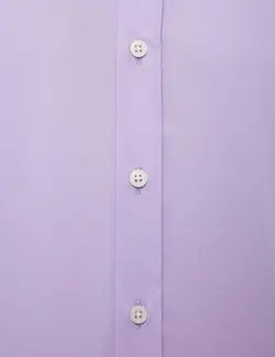 پیراهن آستین بلند مردانه بنفش کاشارل