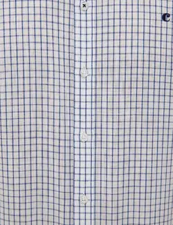 پیراهن آستین کوتاه مردانه سرمه ای کاشارل