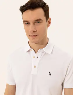 پولوشرت مردانه سفید کاشارل