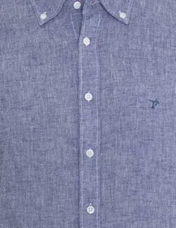 پیراهن آستین بلند مردانه نیلی کاشارل