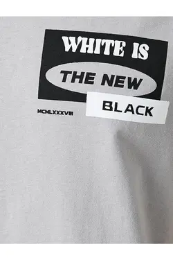 تی شرت آستین کوتاه مردانه کوتون ۲SAM10175HK-Gri