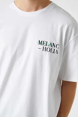 تی شرت آستین کوتاه مردانه کوتون ۲SAM10338HK-Beyaz