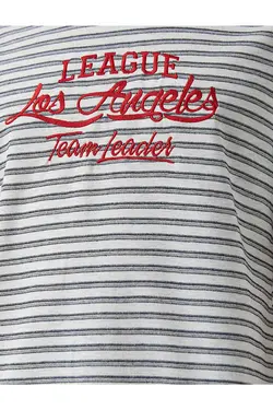 تی شرت آستین کوتاه مردانه کوتون ۲SAM11238HK-Ekru