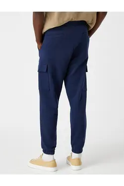 شلوار راحتی مردانه کوتون ۳WAM40104MK-سرمه ای