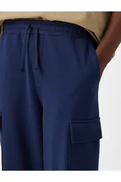 شلوار راحتی مردانه کوتون ۳WAM40104MK-سرمه ای