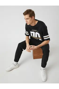 شلوار راحتی مردانه کوتون ۳WAM40032MK-Siyah