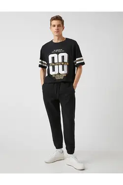 شلوار راحتی مردانه کوتون ۳WAM40032MK-Siyah