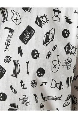 پیراهن مردانه کوتون ۲SAM60362HW-Beyaz