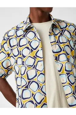 پیراهن مردانه کوتون ۲SAM60402HW-زرد