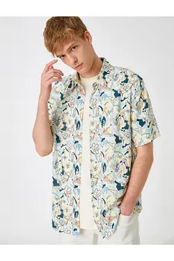 پیراهن مردانه کوتون ۲SAM60359HW-Beyaz