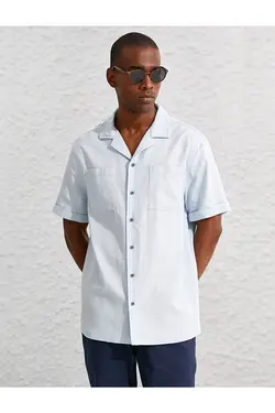 پیراهن مردانه کوتون ۲SAM60114HW-Mavi