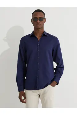 پیراهن مردانه کوتون TYC00468741264-سرمه ای