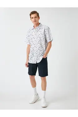 پیراهن مردانه کوتون ۲SAM60225HW-Beyaz