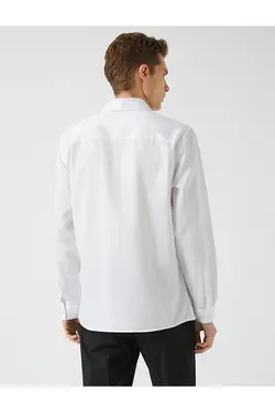 پیراهن مردانه کوتون ۲SAM60118HW-Beyaz