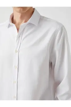 پیراهن مردانه کوتون ۲SAM60118HW-Beyaz