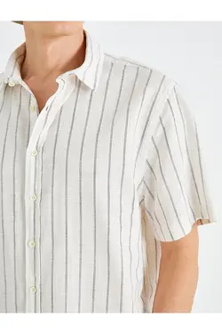 پیراهن مردانه کوتون ۲SAM60144HW-Bej