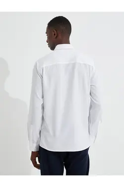 پیراهن مردانه کوتون ۳WAM60156HW-Beyaz