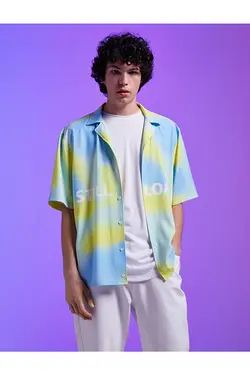 پیراهن مردانه کوتون ۲SAM60383HW-Mavi