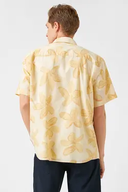 پیراهن مردانه کوتون ۲SAM60102HW-زرد