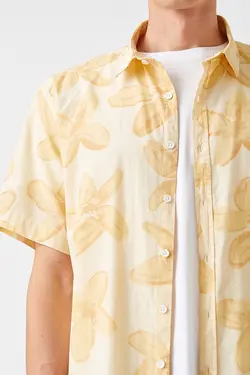 پیراهن مردانه کوتون ۲SAM60102HW-زرد