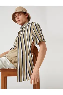 پیراهن مردانه کوتون ۲SAM60227HW-Yeşil