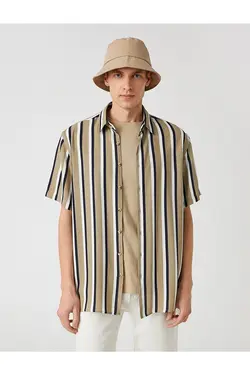 پیراهن مردانه کوتون ۲SAM60227HW-Yeşil