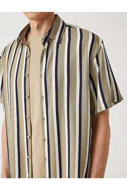 پیراهن مردانه کوتون ۲SAM60227HW-Yeşil