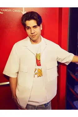 پیراهن مردانه کوتون TYC00475809184-Bej