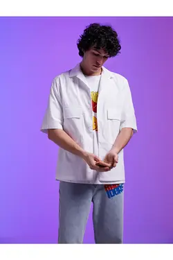 پیراهن مردانه کوتون TYC00475809184-Bej